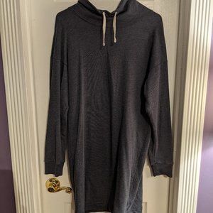 Gray Hoodie Dress